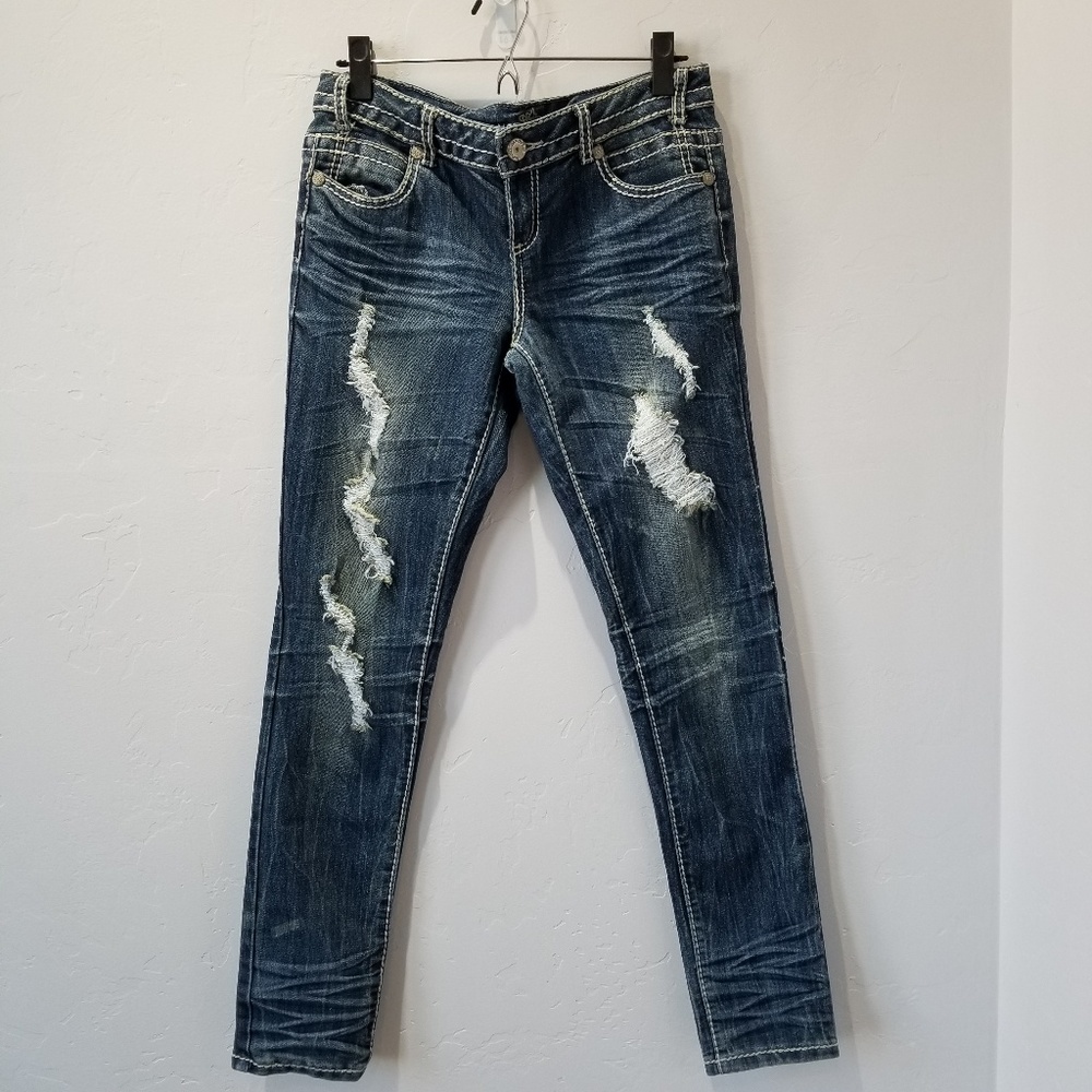 Almost Famous Distressed Jean's size 9